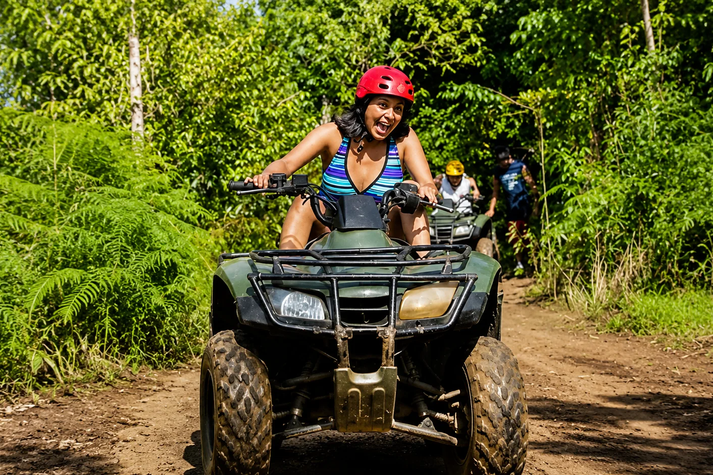 ATV jungle tour in Belize